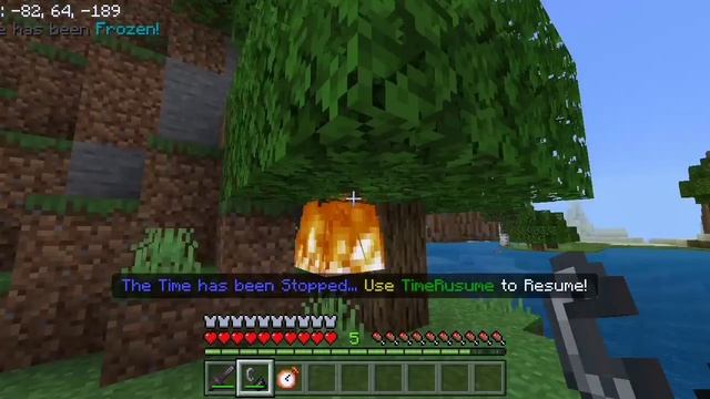 Time Stop Addon For MCPE 1.18 2022 | Minecraft Time Stop mod смотреть онлайн