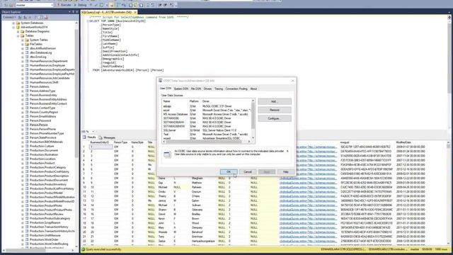 Connect to SQL Server Using PHP Via ODBC. смотреть онлайн