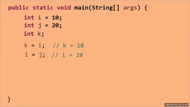 Java program to Swap two numbers using Third variable. | Pradeep Nailwal смотреть онлайн