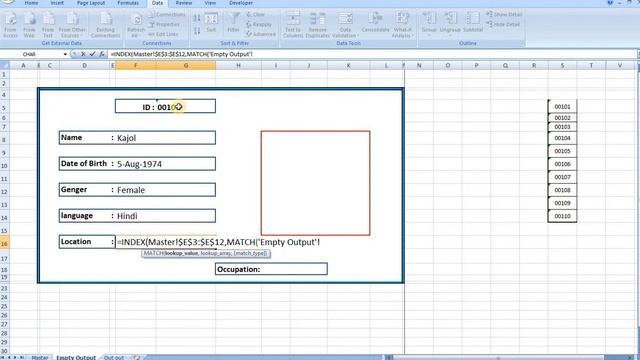 How to mapping image/prepare ID card in Excel - 2007 Version смотреть онлайн
