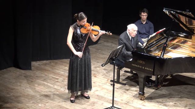 Elisso Gogibedaschwili and Bruno Canino - Mozart Violinsonate B-Dur KV 378 смотреть онлайн