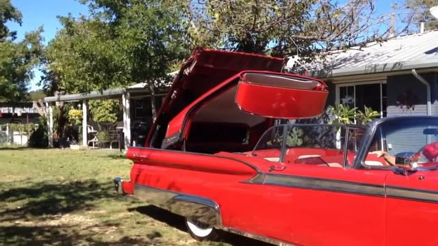 59 Ford Fairlane 500 Galaxie Skyliner Retractable
