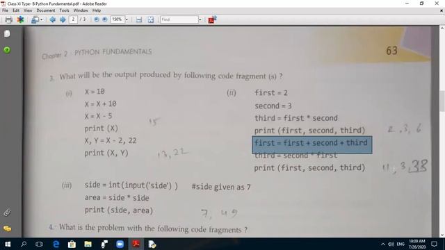 Python Fundamental Type B Part 1 | Class XI | By Bhanu Pandey смотреть онлайн