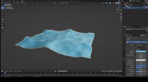 как сделать реалистичную воду в blender(анимированная вода)