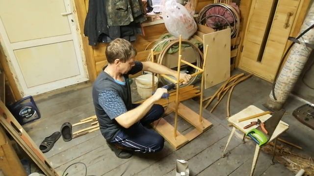 Детский стульчик для кормления своими руками часть 1 смотреть онлайн