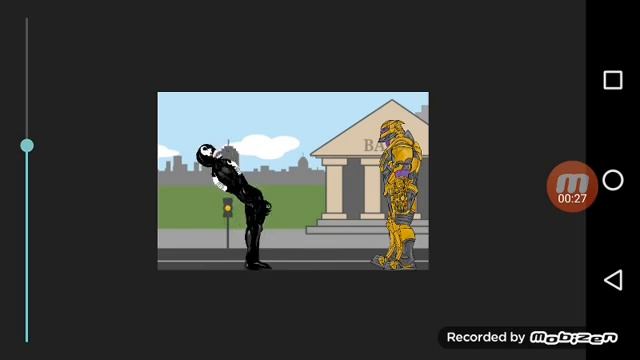 Танос против Венома Рисуем мультфильмы смотреть онлайн