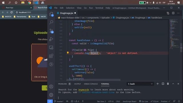 React y Firebase (subir imagen y hacer un slider) смотреть онлайн