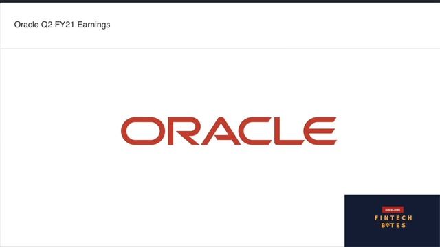 ORACLE LATEST Q2 FY 2021 EARNINGS CALL FINANCIAL RESULTS - MANAGEMENT COMMENTARY - 12/10/2020 смотреть онлайн