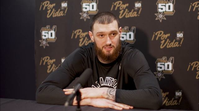 Sandro Mamukelashvili Post-Game vs Pelicans | San Antonio Spurs | 3.21.2023 смотреть онлайн