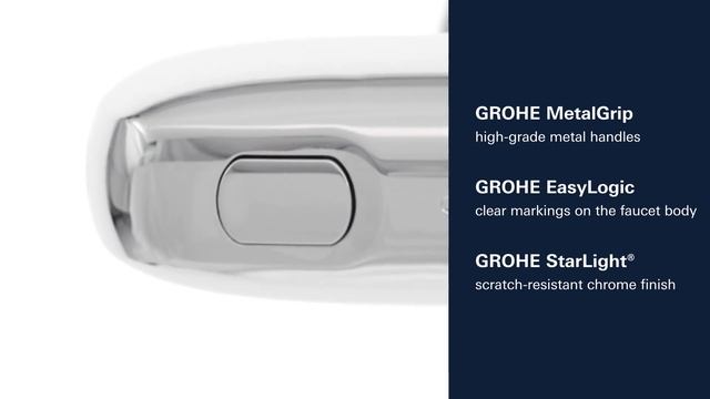 GROHE Grohtherm 1000 – Shower Thermostat With GROHE CoolTouch Technology
