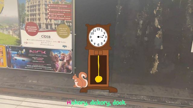 Hickory, Dickory, Dock with Elephant #54 🕰️🐘 | Nursery Rhyme for Baby 👶🏻 | Ages 0-2 Years смотреть онлайн