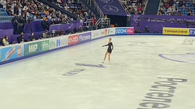 Майя Хромых. Произвольная программа 27.11.2021 Rostelecom Cup | Maya Khromykh. Free Program смотреть онлайн