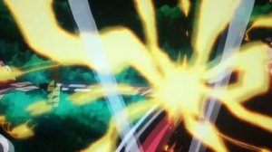 Луффи впервые применяет форму четвёртого гира против крекера