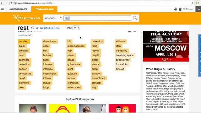 thesaurus смотреть онлайн