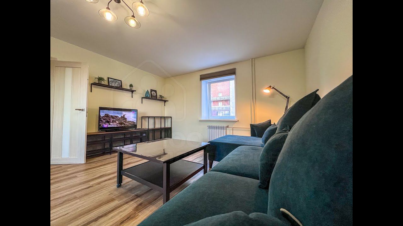 Рум-тур по 1-к квартире на 3-й Красноказачьей, 1 (аренда) смотреть онлайн