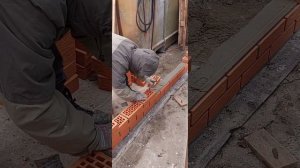 Как правильно класть кирпич под штапик ВСЕ ТОНКОСТИ ??