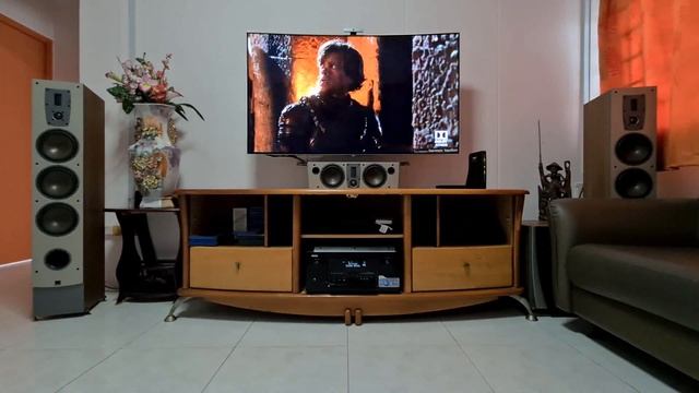 " GAME OF THROWN " Sound test after upgrad home theater set up 7.1.4 (Denon X7200w & Dali Ikon) смотреть онлайн