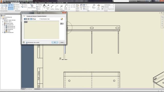 10. CREATING DRAWINGS (Autodesk Inventor tutorials) смотреть онлайн