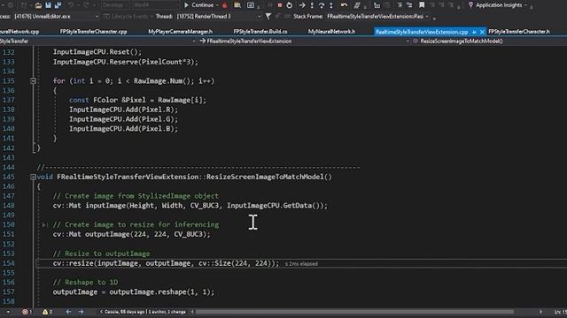 PyTorch Realtime Style Transfer model in Unreal Engine 5 with ONNX Runtime смотреть онлайн