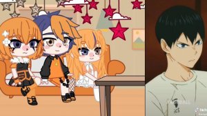 Реакция детей Хинаты и Кагеямы на их самих /КагеХина/Gacha club/