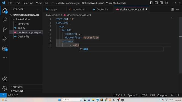 Dockerizing Python Flask: A Step-by-Step Tutorial | Flask Development Environment | HINDI смотреть онлайн