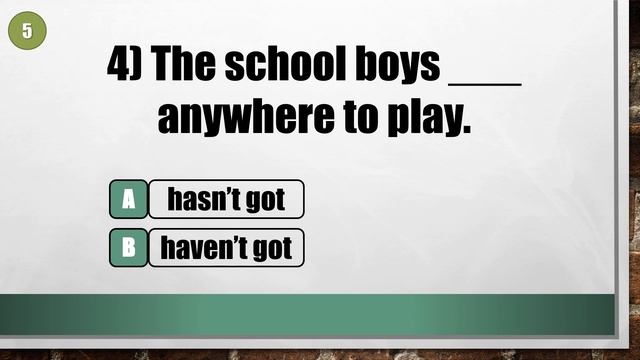 Have got, Has got, Haven't got or Hasn't got | Lesson and Quiz смотреть онлайн