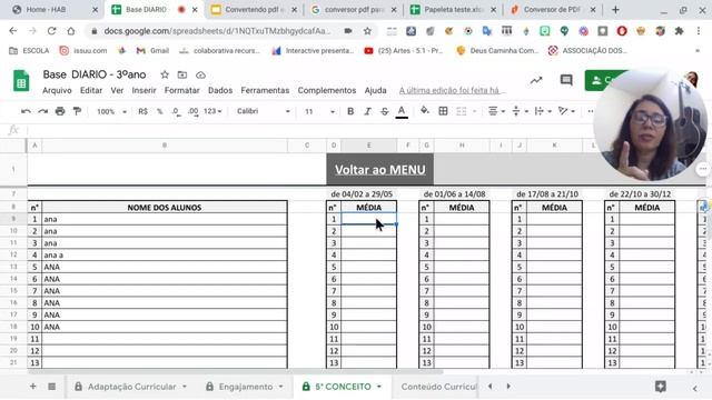 Convertendo pdf em planilha para diario online1 Apresentações Google смотреть онлайн