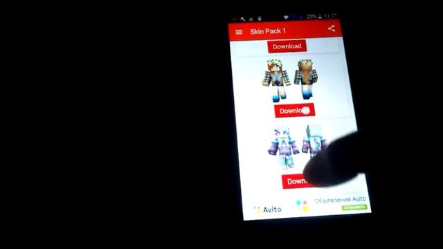 Как сделать девчачий скин в Minecraft PE смотреть онлайн