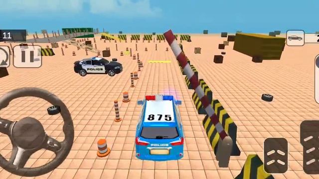 Classic Jeep Spooky Police Stunt Parking 3D | Car Parking Game | Android Gameplay смотреть онлайн