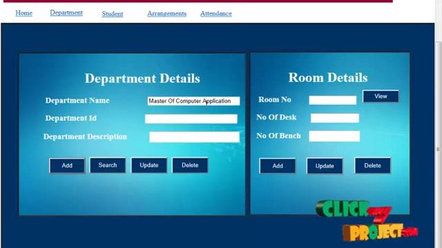 DOTNET ASP Web Application Project Exam Hall Seating Arrangement System ClickMyProject смотреть онлайн