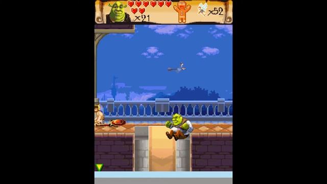 Прохождение игры Шрэк Третий: Уровень 10 - Castle 2 смотреть онлайн
