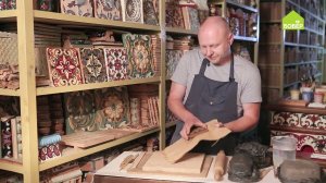 Как сделать изразец своими руками / Глина для израца / Делаем изразец для камина