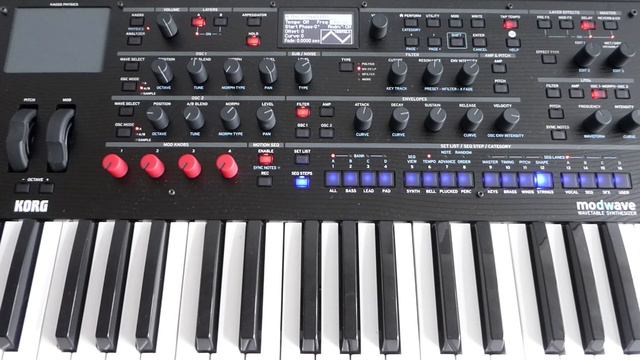 Korg Modwave смотреть онлайн