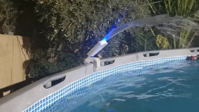 Intex Mult-Color LED Pool Sprayer review смотреть онлайн