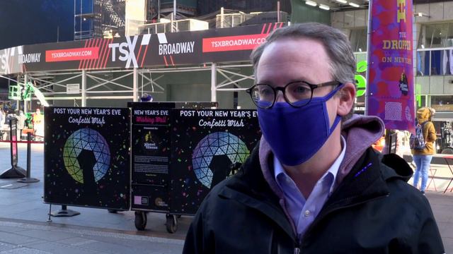 Confetti Wishing Wall Opens In Times Square