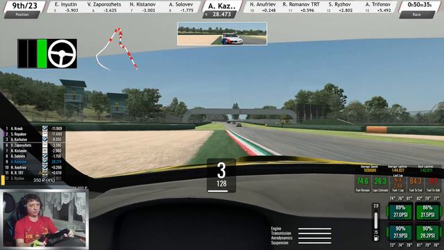 🔴 RaceRoom. GTR2/S2-2020. Stage 5 @ IMOLA - LIVE смотреть онлайн