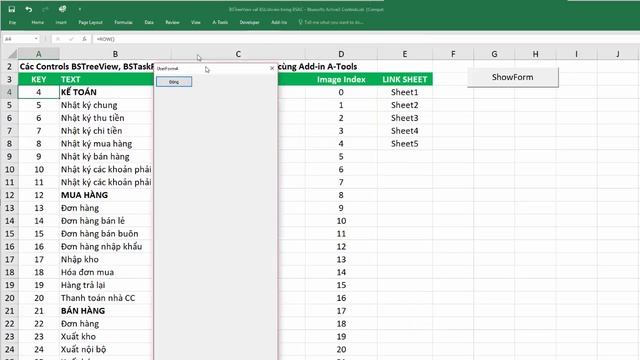 Hướng dẫn lập trình VBA tạo BSTreeview unicode đa cấp - Multi level với BSAC смотреть онлайн
