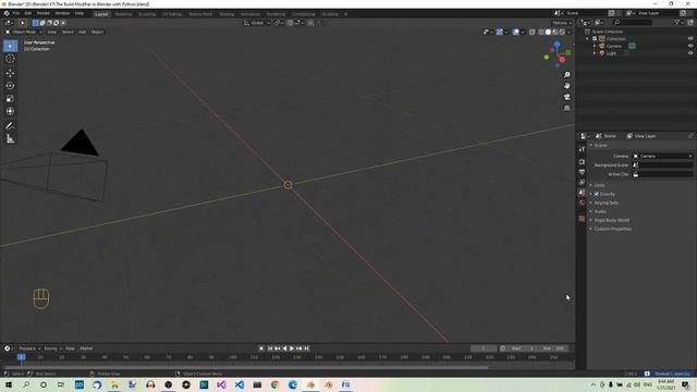 The Build Modifier in Blender with Python смотреть онлайн