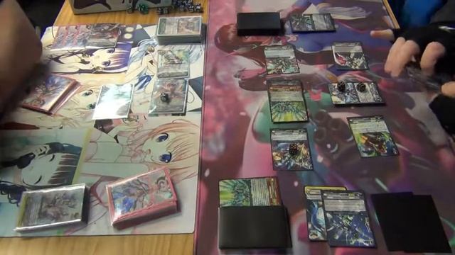 Cardfight Vanguard Angel Feather Rescue (Callum) vs Nova Grappler Blaus (Draven) Game 3 смотреть онлайн