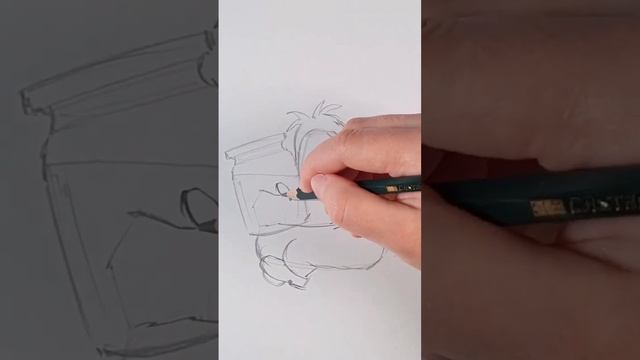 Смотри, как просто нарисовать Карлсона! #shorts смотреть онлайн