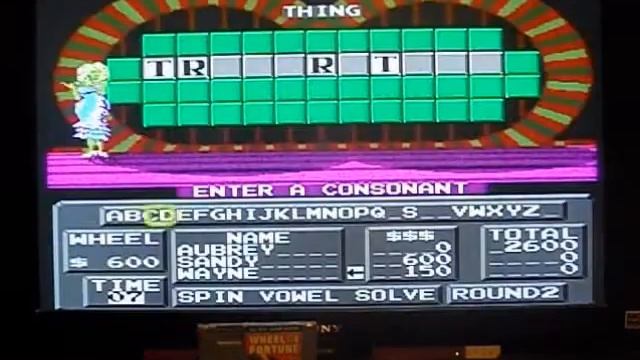 NES Wheel of Fortune Junior Edition 3rd Run Game #1 смотреть онлайн