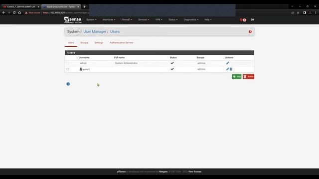 RADIUS authentication in PFsense Firewall смотреть онлайн