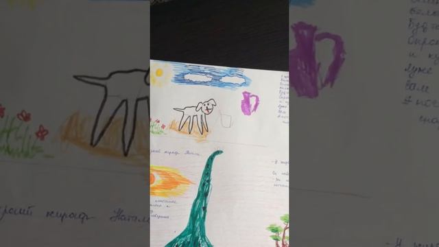 Рассказ о жирафе. Автор-Амелька.?