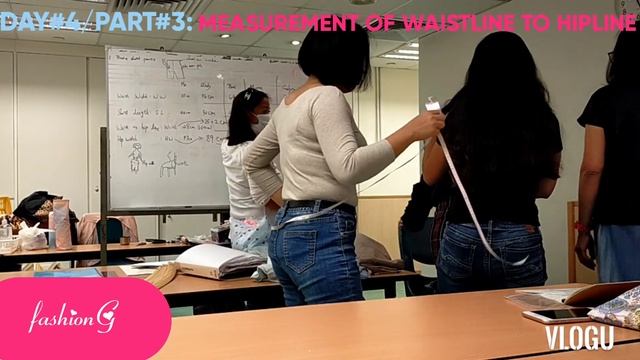 DAY#4/PART#3: MEASUREMENTS OF WAISTLINE TO HIPLINE || SHORT PROJECT смотреть онлайн