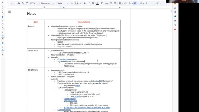 Kubernetes SIG-Windows 20230509 смотреть онлайн