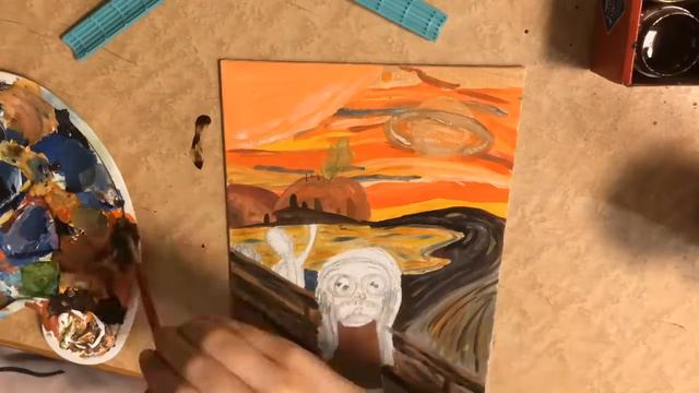 рисую картину КРИК смотреть онлайн