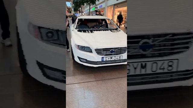 Lego Volvo V70 1:1 scale spotted in Stockholm #carspotng #volvo #lego смотреть онлайн