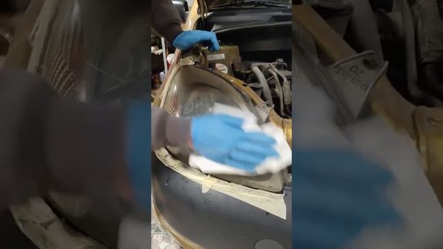 Как востановить фары в автомобиле смотреть онлайн