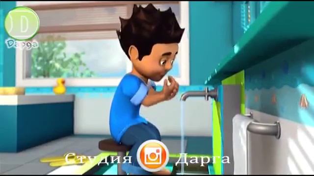 Учим детей делать омовение.