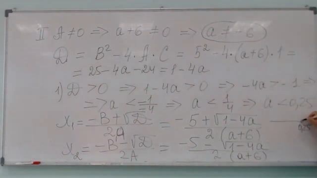 ЕГЭ Квадратное уравнение с параметром смотреть онлайн